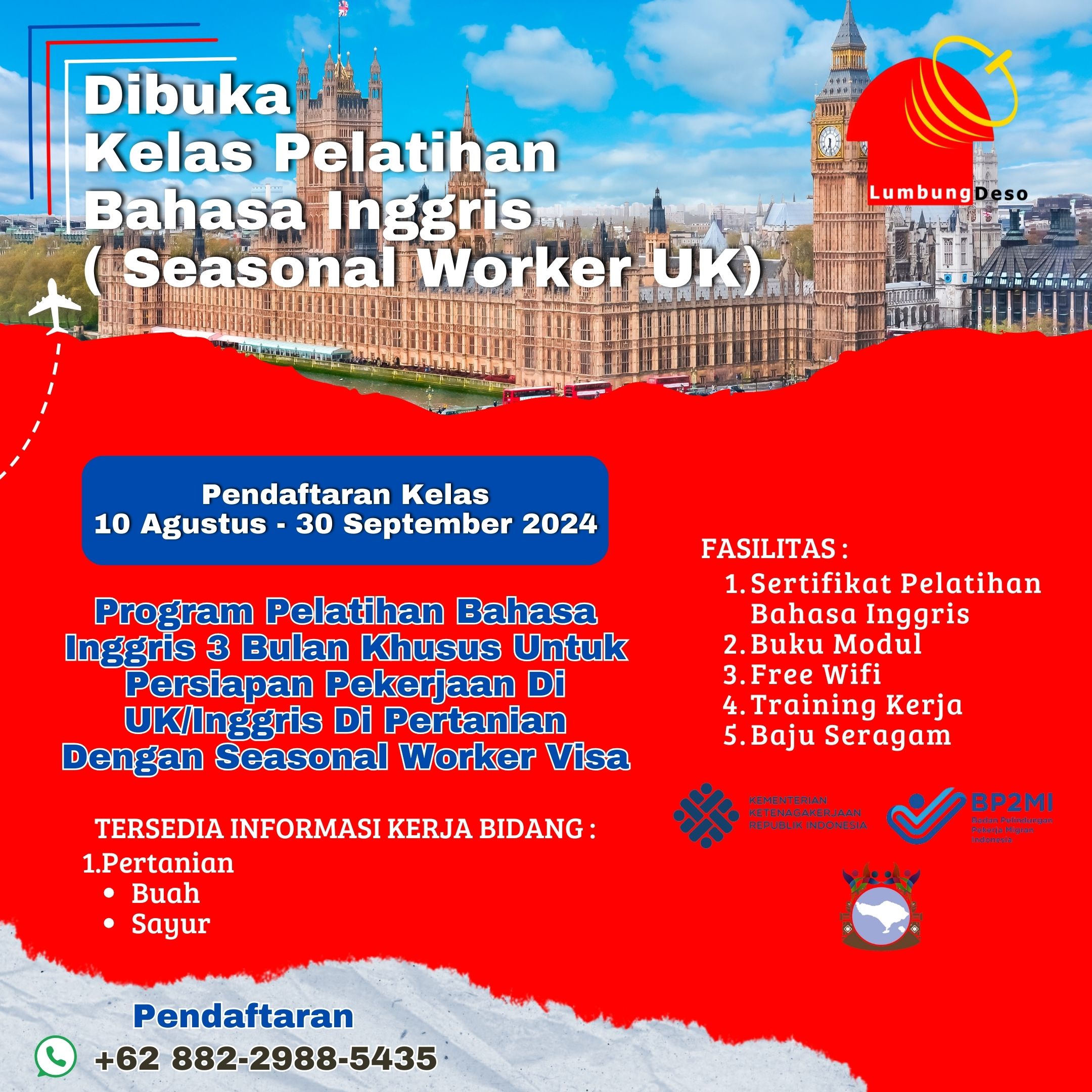 Kelas Pelatihan Bahasa Inggris